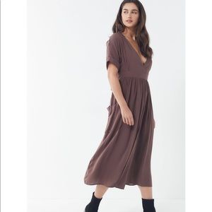Urban Outfitters Gloria midi wrap dress